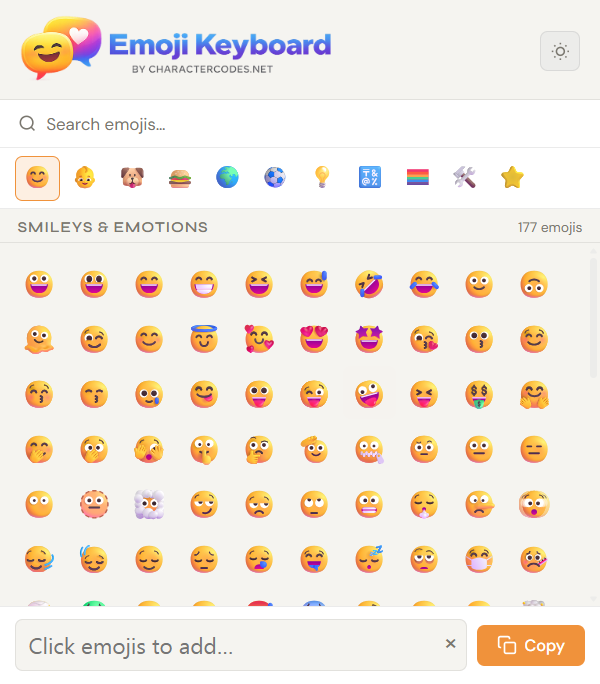 Emoji Keyboard Extension