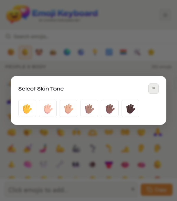 Emoji Keyboard Extension