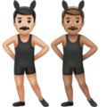 Men With Bunny Ears Emoji Apple