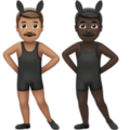 Men With Bunny Ears Emoji Apple