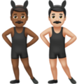 Men With Bunny Ears Emoji Apple