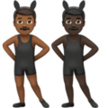 Men With Bunny Ears Emoji Apple