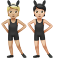 People With Bunny Ears Emoji Apple