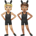 People With Bunny Ears Emoji Apple