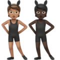 People With Bunny Ears Emoji Apple