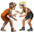 People Wrestling Emoji Apple