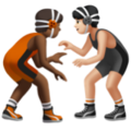 People Wrestling Emoji Apple