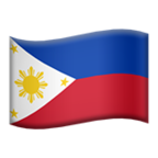 Flag Philippines Emoji Apple
