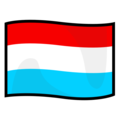 Flag Luxembourg Emoji Emojidex