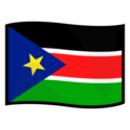 Flag South Sudan Emoji Emojidex
