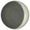 Waxing Crescent Moon Emoji Emojidex