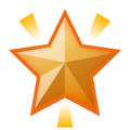 Glowing Star Emoji Emojidex