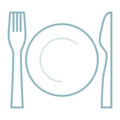Fork And Knife With Plate Emoji Emojidex