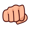 Oncoming Fist Emoji Emojidex