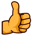 Thumbs Up Emoji Emojidex