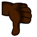 Thumbs Down Emoji Emojidex