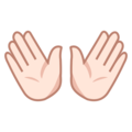 Open Hands Emoji Emojidex