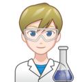 Man Scientist Emoji Emojidex
