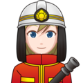 Woman Firefighter Emoji Emojidex