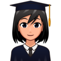 Woman Student Emoji Emojidex