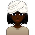 Woman Wearing Turban Emoji Emojidex