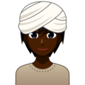 Person Wearing Turban Emoji Emojidex