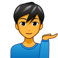 Man Tipping Hand Emoji Emojidex