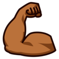 Flexed Biceps Emoji Emojidex