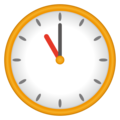 Eleven Oclock Emoji Emojidex