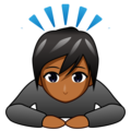 Person Bowing Emoji Emojidex