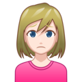 Woman Frowning Emoji Emojidex