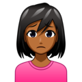Woman Frowning Emoji Emojidex