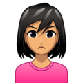 Woman Pouting Emoji Emojidex