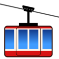 Mountain Cableway Emoji Emojidex