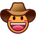 Cowboy Hat Face Emoji Emojidex