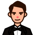 Person In Tuxedo Emoji Emojidex