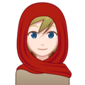 Person With Headscarf Emoji Emojidex