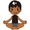 Man In Lotus Position Emoji Emojidex