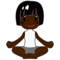 Woman In Lotus Position Emoji Emojidex