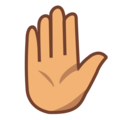 Raised Hand Emoji Emojidex