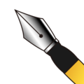 Black Nib Emoji Emojidex