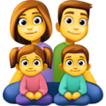 Family Man Woman Girl Boy Emoji Facebook