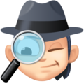 Detective Emoji Facebook