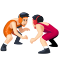 People Wrestling Emoji Facebook