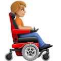 Person In Motorized Wheelchair Facing Right Emoji Facebook