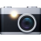 Camera With Flash Emoji Facebook