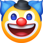 Clown Face Emoji Facebook
