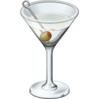 Cocktail Glass Emoji Facebook