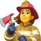 Woman Firefighter Emoji Facebook