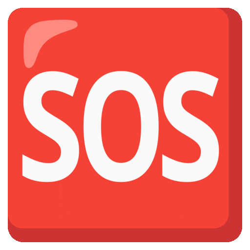 Sos Button Emoji Google-animated